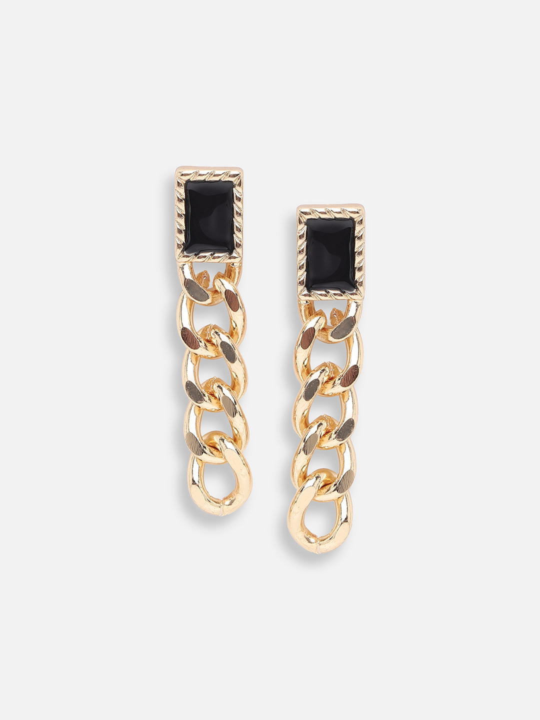 GOLD PLATED PARTY DESIGNER DROP EARRING FOR WOMEN