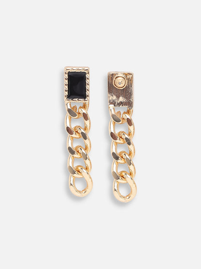 GOLD PLATED PARTY DESIGNER DROP EARRING FOR WOMEN