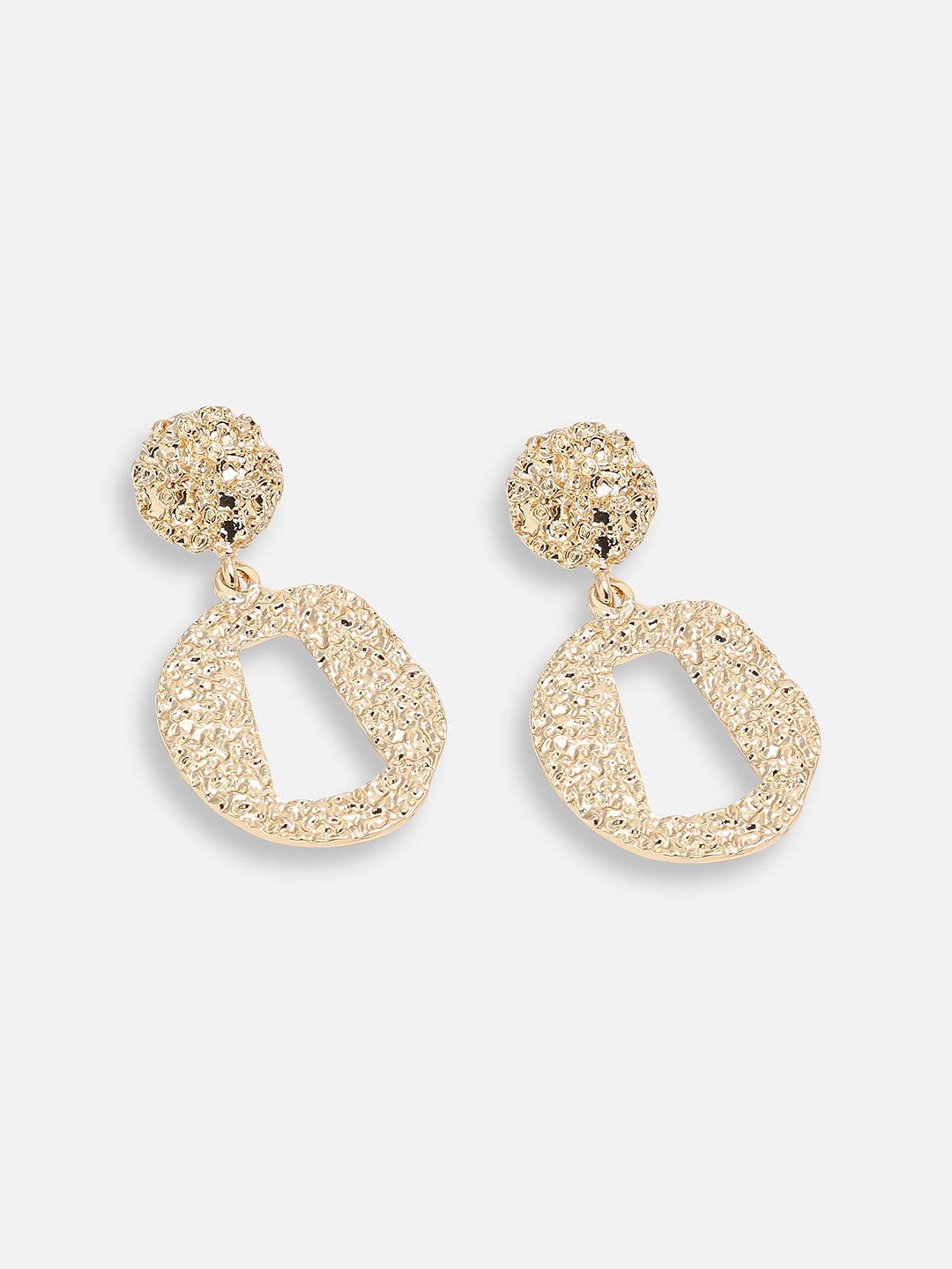GOLD PLATED PARTY DESIGNER DROP EARRING FOR WOMEN