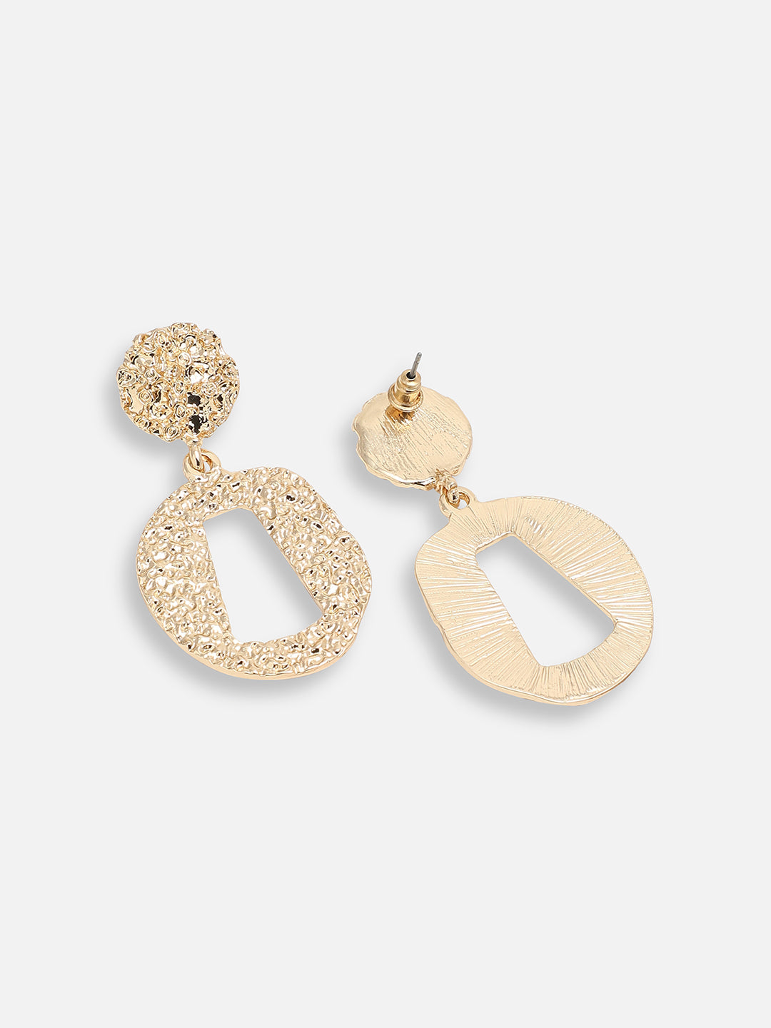 GOLD PLATED PARTY DESIGNER DROP EARRING FOR WOMEN