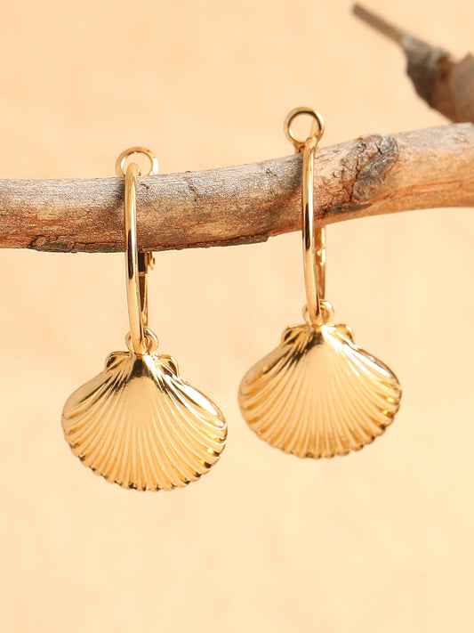GOLD PLATED CASUAL DESIGNER DROP EARRING FOR WOMEN