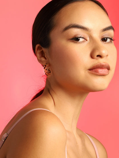 WOMEN SET OF 6 HOOP AND STUD EARRINGS