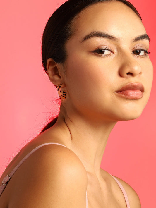 WOMEN SET OF 6 HOOP AND STUD EARRINGS