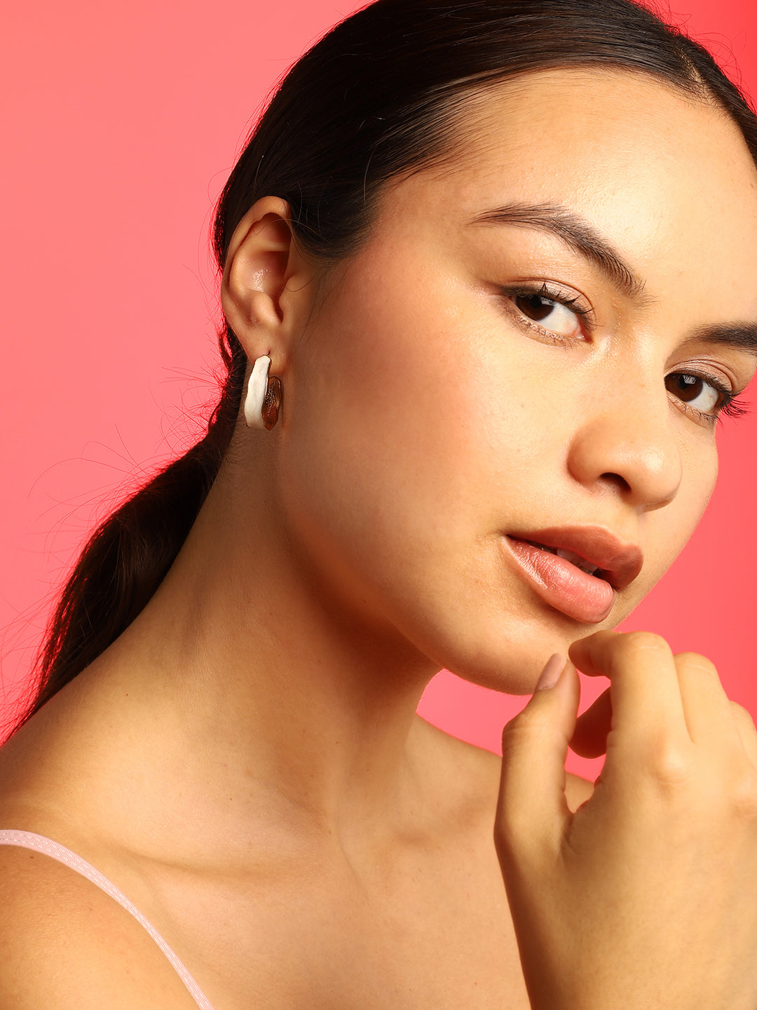 WOMEN SET OF 6 HOOP AND STUD EARRINGS