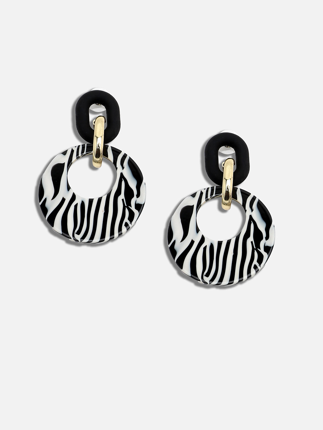 GOLD PLATED PARTY DESIGNER DROP EARRING FOR WOMEN