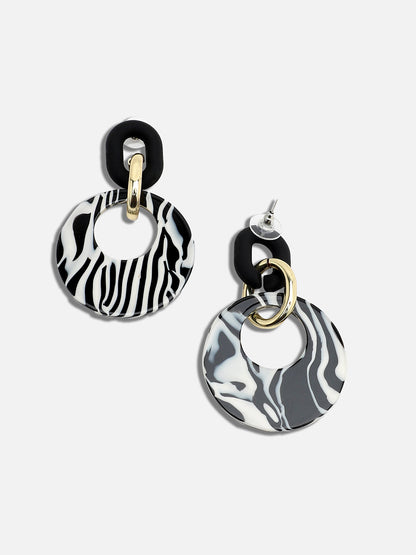 GOLD PLATED PARTY DESIGNER DROP EARRING FOR WOMEN