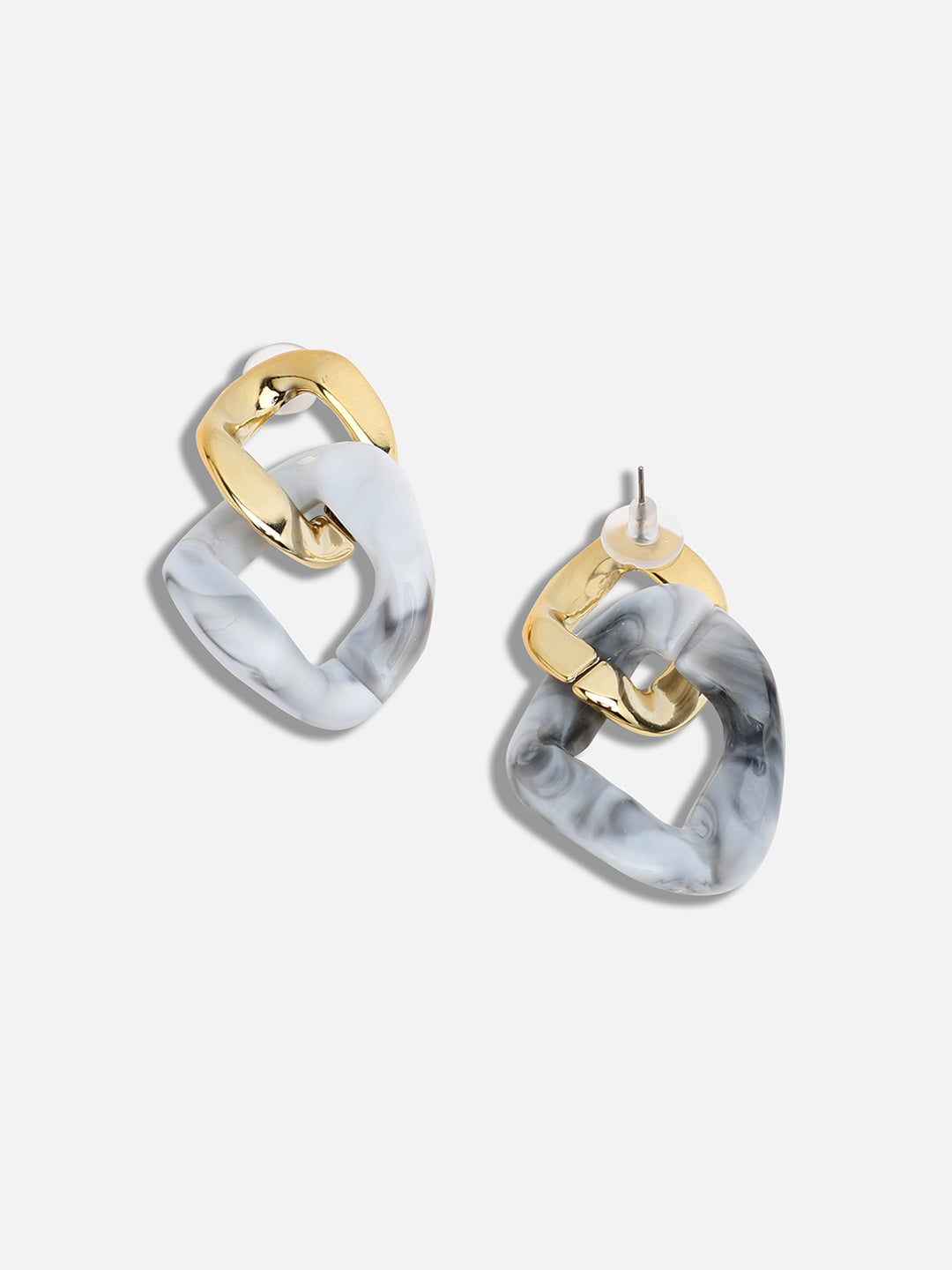 GOLD PLATED PARTY DESIGNER DROP EARRING FOR WOMEN