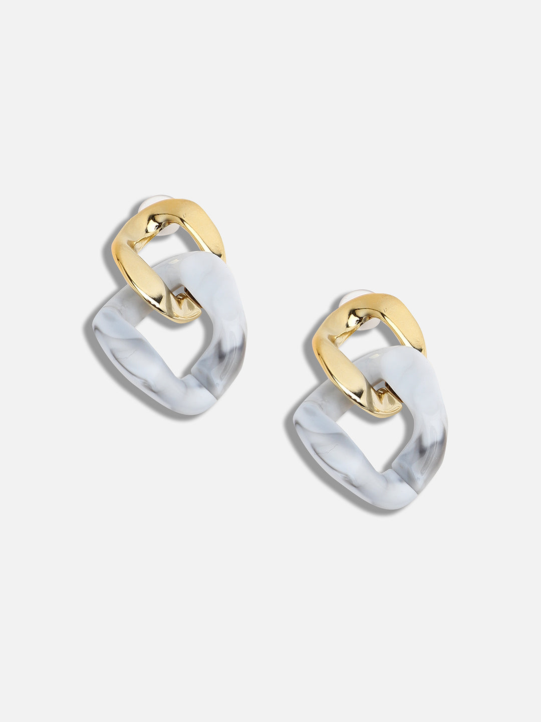 GOLD PLATED PARTY DESIGNER DROP EARRING FOR WOMEN