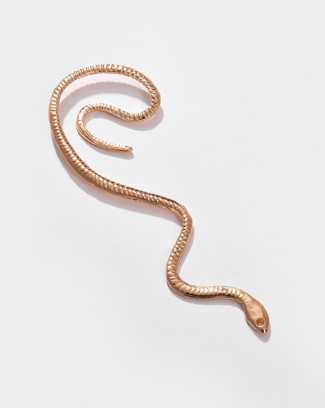 Snake Design Cuff Earrings