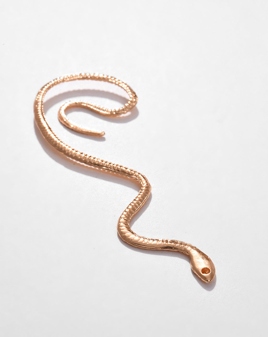 Snake Design Cuff Earrings