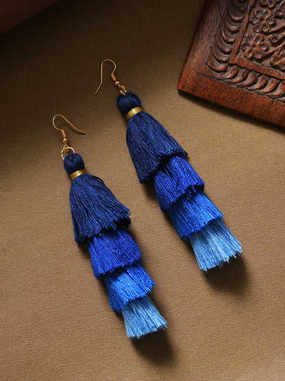 Gold Plated Designer Drop Earring