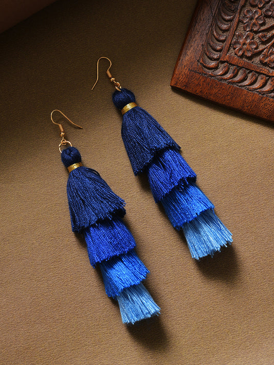 Gold Plated Designer Drop Earring