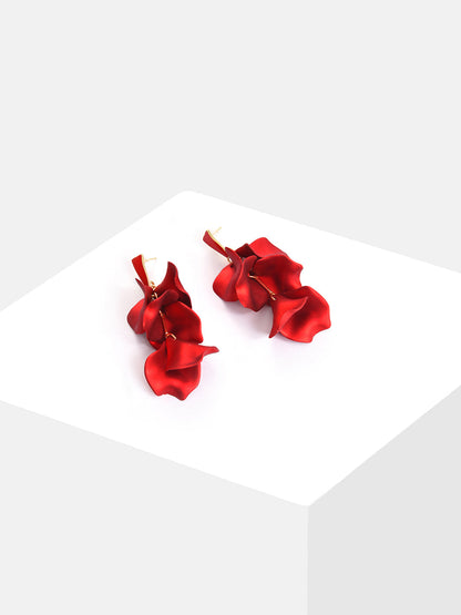 Gold Plated Designer Drop Earring