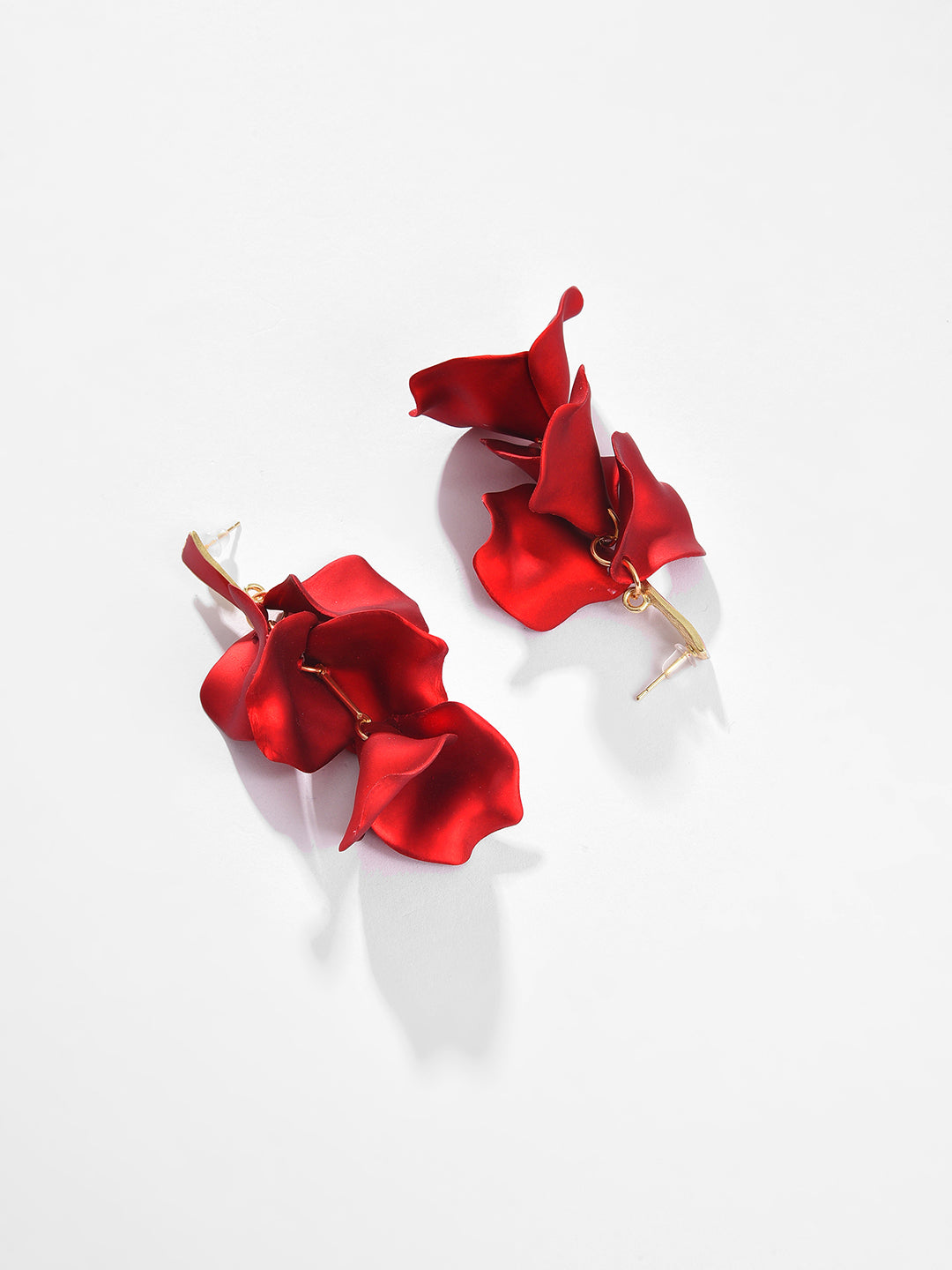 Gold Plated Designer Drop Earring