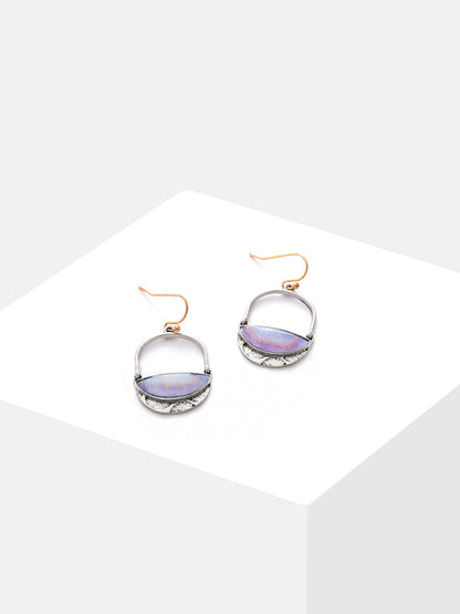 Gold Plated Designer Drop Earrings