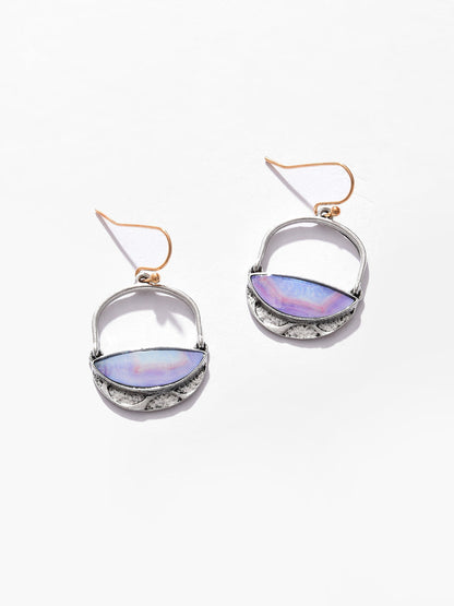 Gold Plated Designer Drop Earrings