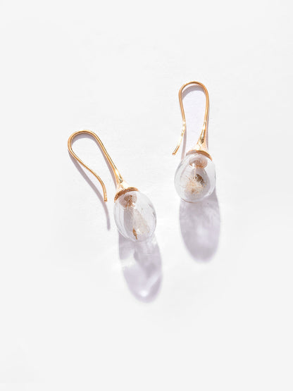 Gold Plated Designer Drop Earrings