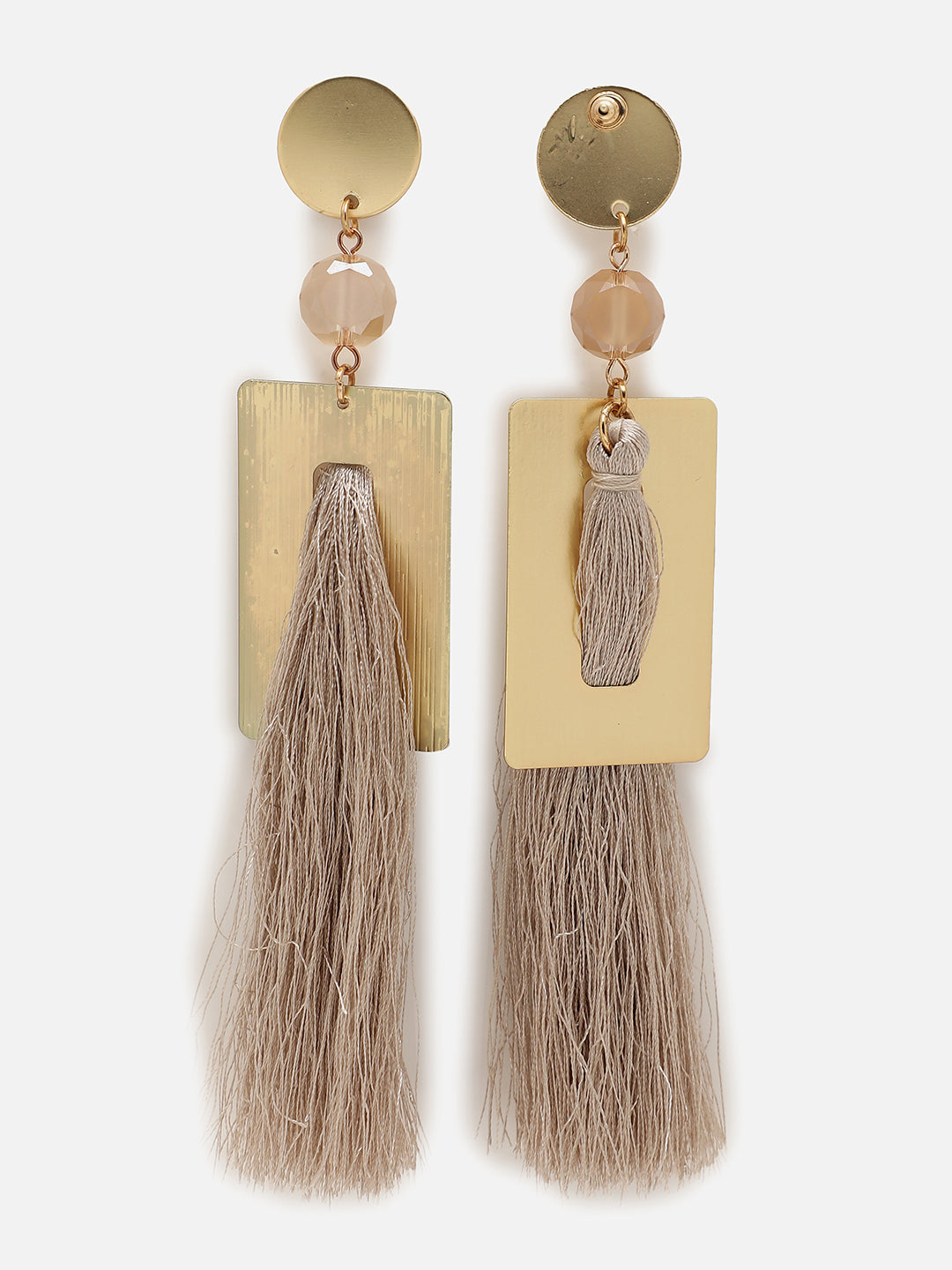 Gold Plated Designer Drop Earring