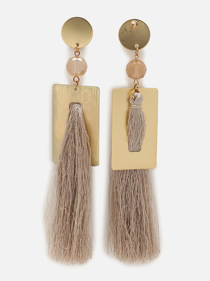 Gold Plated Designer Drop Earring