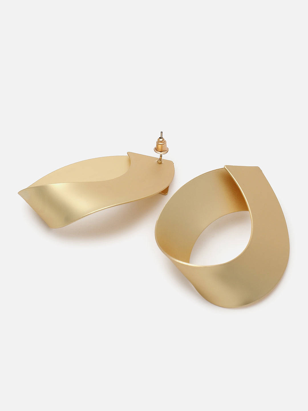 Gold Plated Designer Drop Earring
