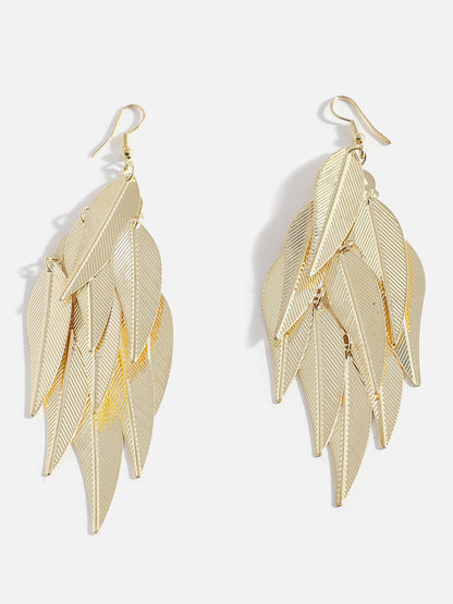 Gold Plated Designer Drop Earring