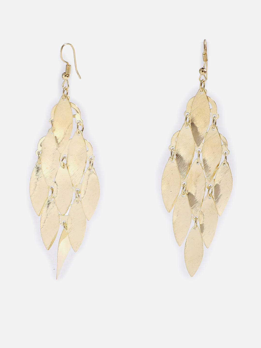 Gold Plated Designer Drop Earring