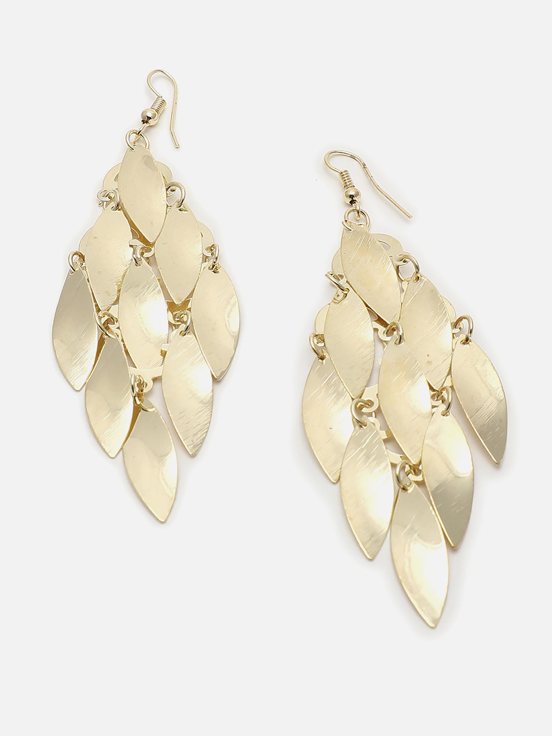 Gold Plated Designer Drop Earring