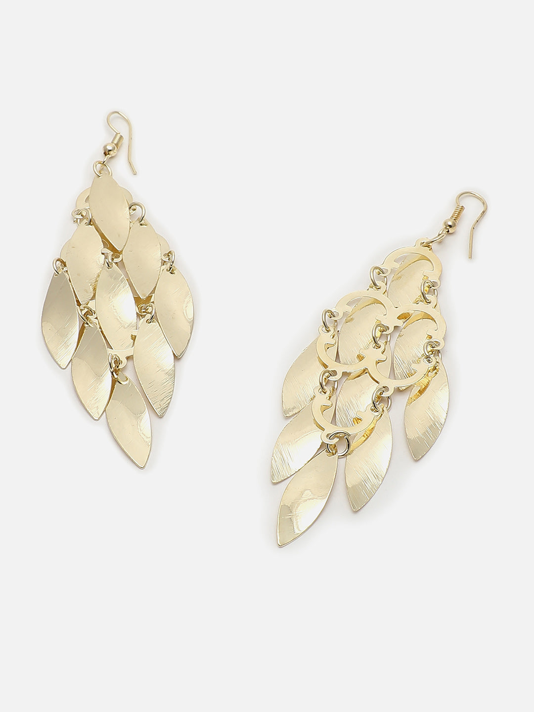 Gold Plated Designer Drop Earring