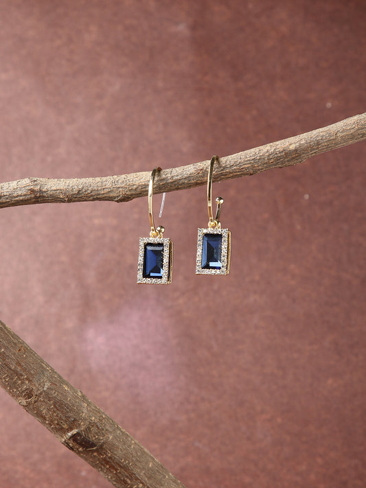 Gold Plated Designer Drop Earring
