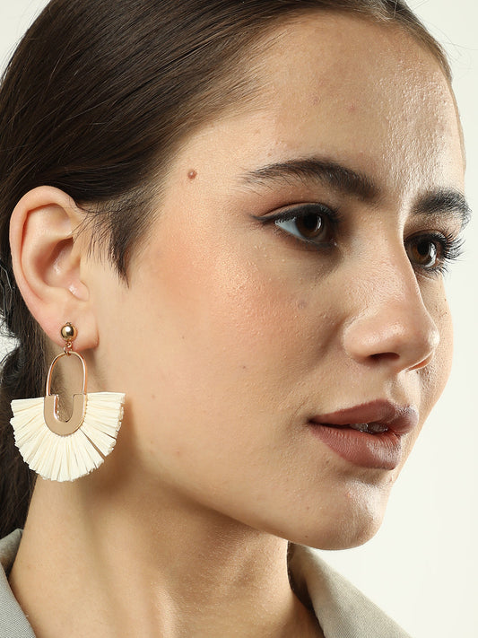 Gold Plated Designer Drop Earring