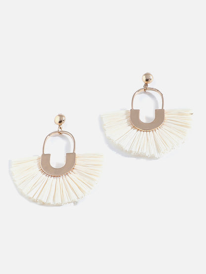 Gold Plated Designer Drop Earring