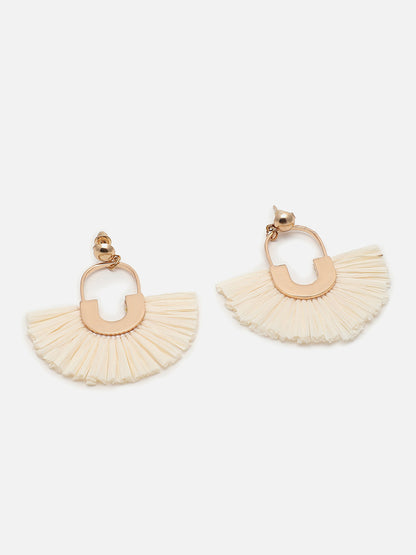Gold Plated Designer Drop Earring