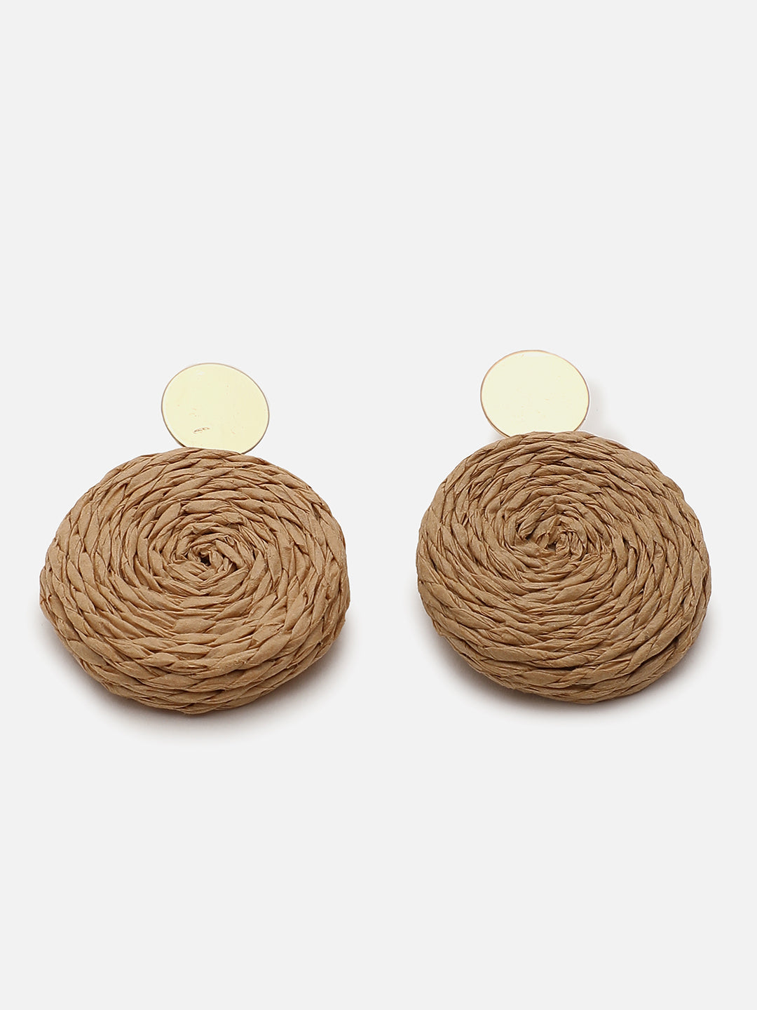 Gold Plated Beaded Drop Earring