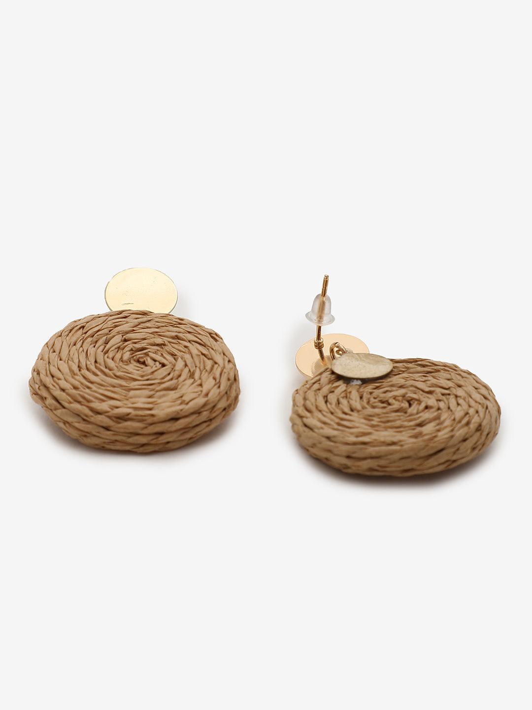 Gold Plated Beaded Drop Earring