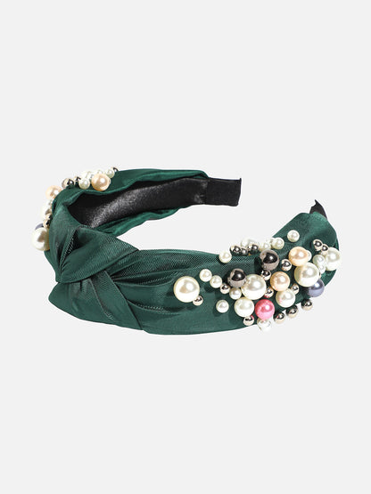 Set of 2 Beaded Hairband