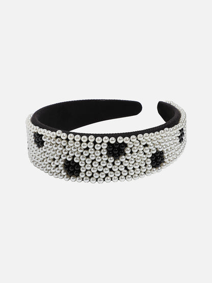 Set of 2 Beaded Hairband