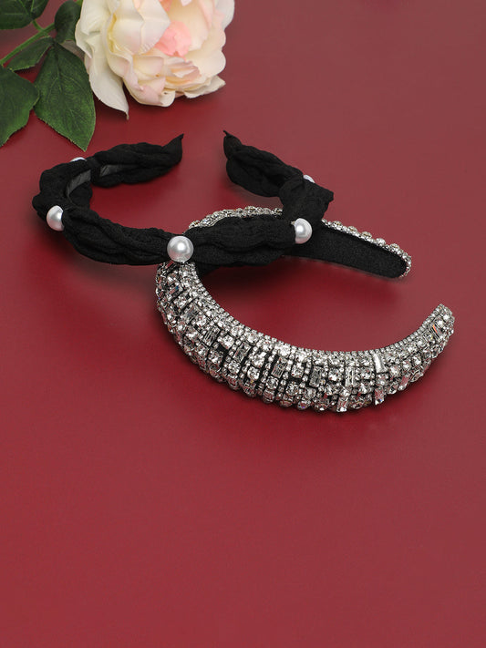 Set of 2 Embellished Hairbands