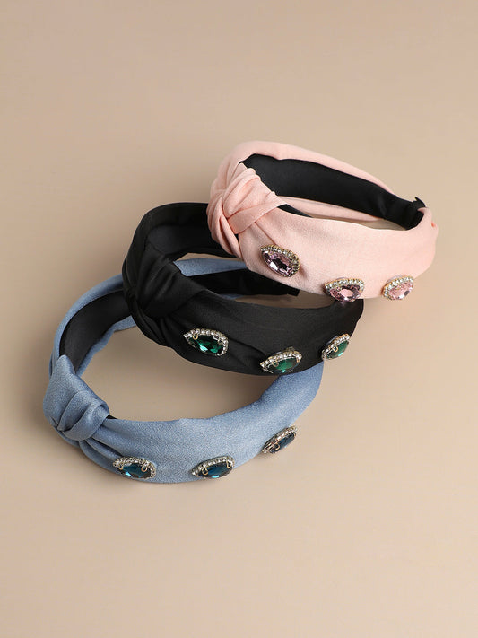 Fashionistas Finest Set of 3 Embellished Hairband