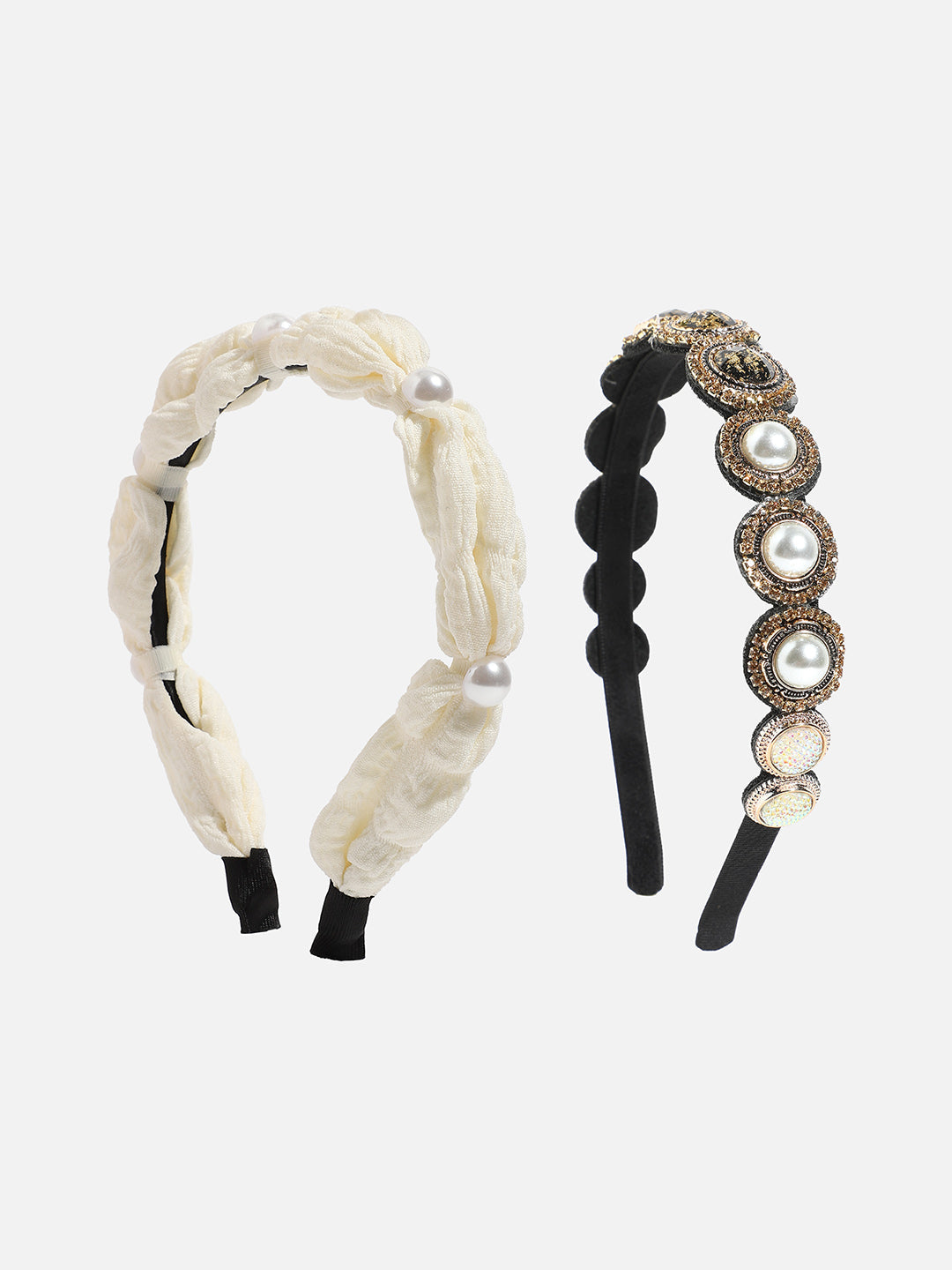 Set of 2 Embellished Hairband