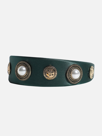 Set of 2 Embellished Hairbands