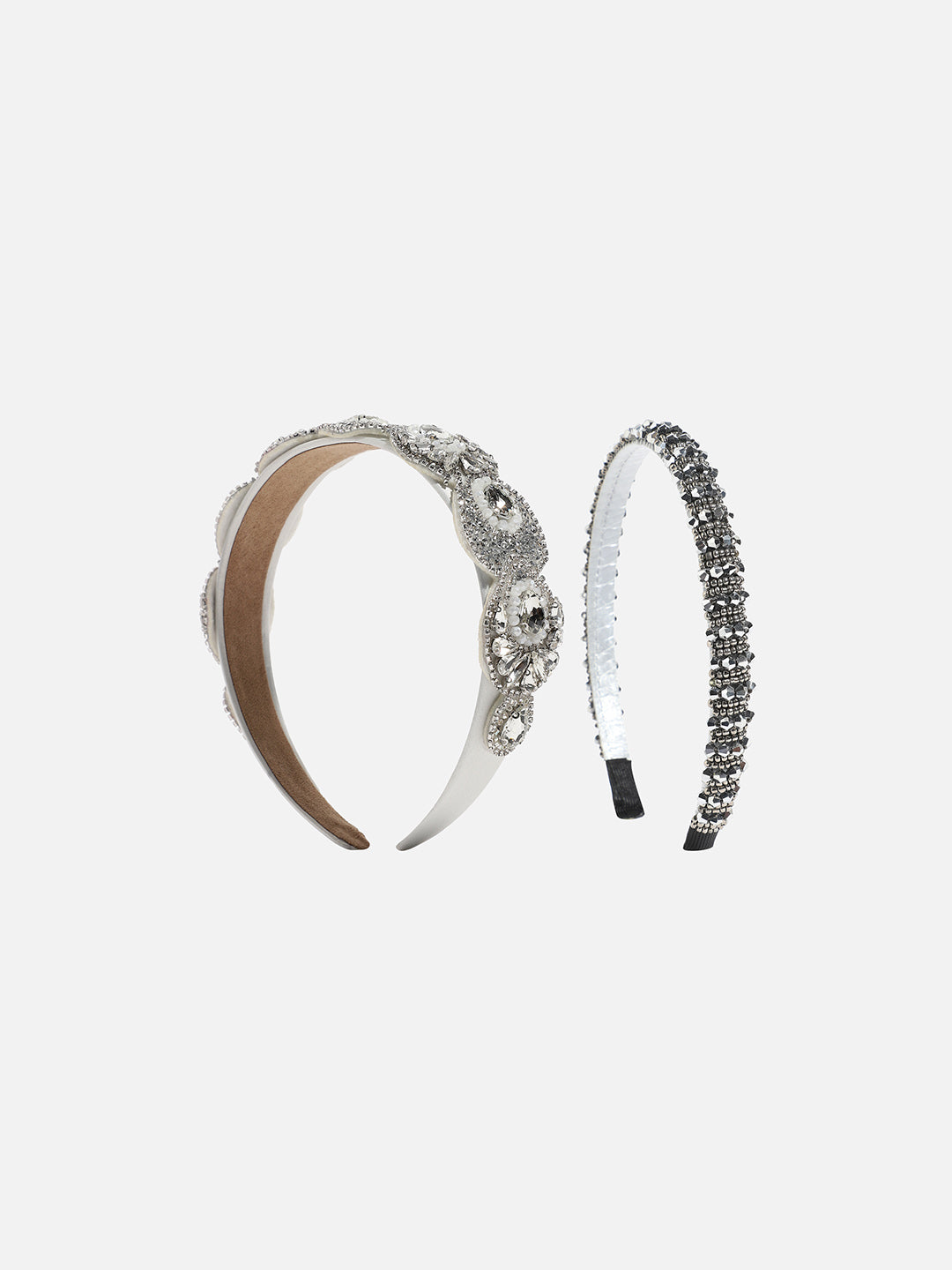 Elegant Adornments Set of 2 Embellished Hairband