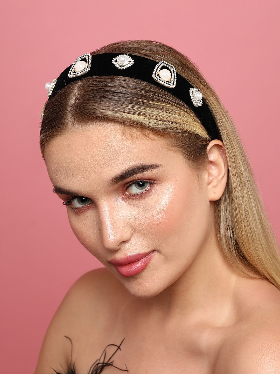 Set of 2 Embellished Hairband