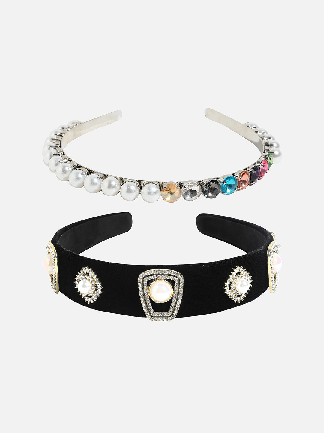Set of 2 Embellished Hairband