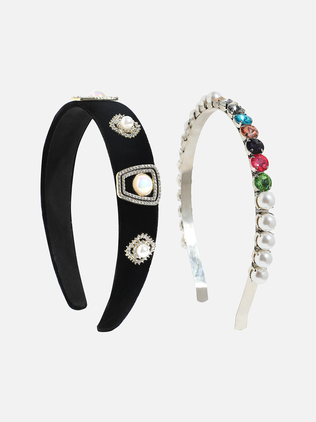 Set of 2 Embellished Hairband