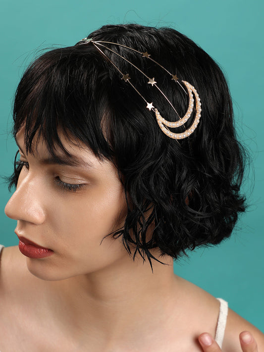 Set of 2 Beaded Hairband