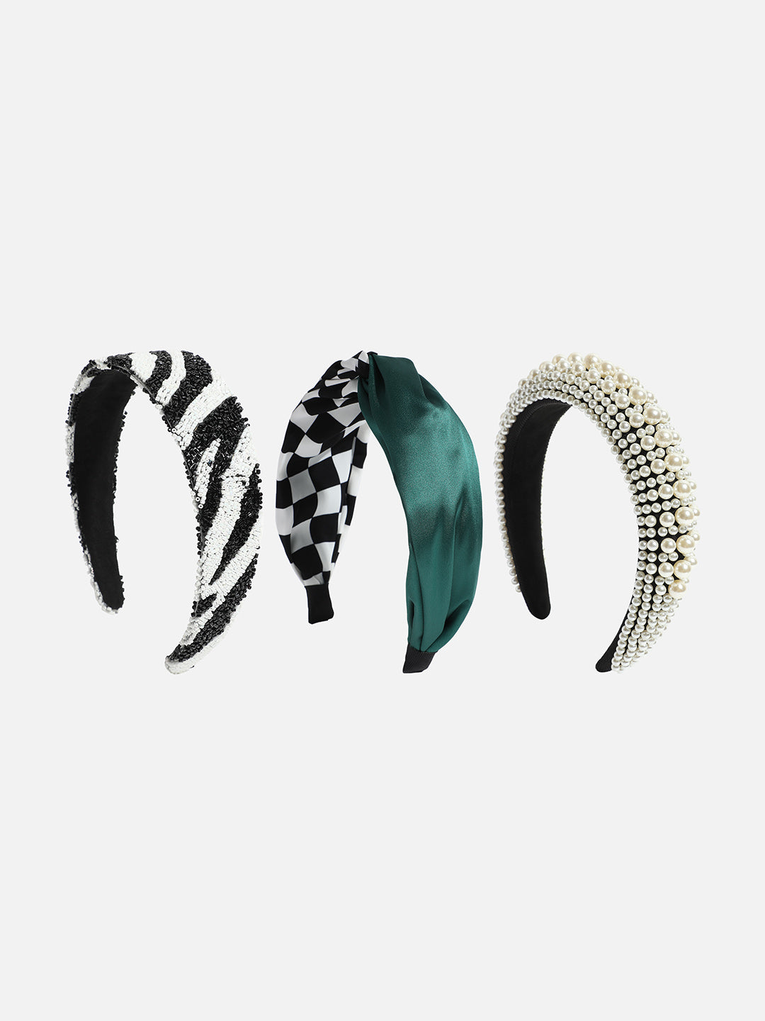 Set of 3 Embellished Hairband