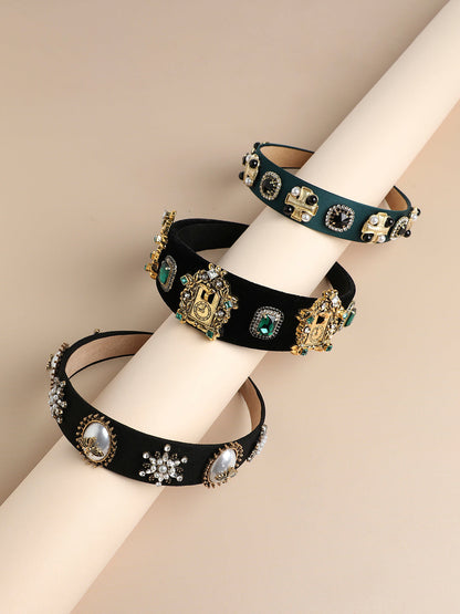 Set of 3 Embellished Hairbands