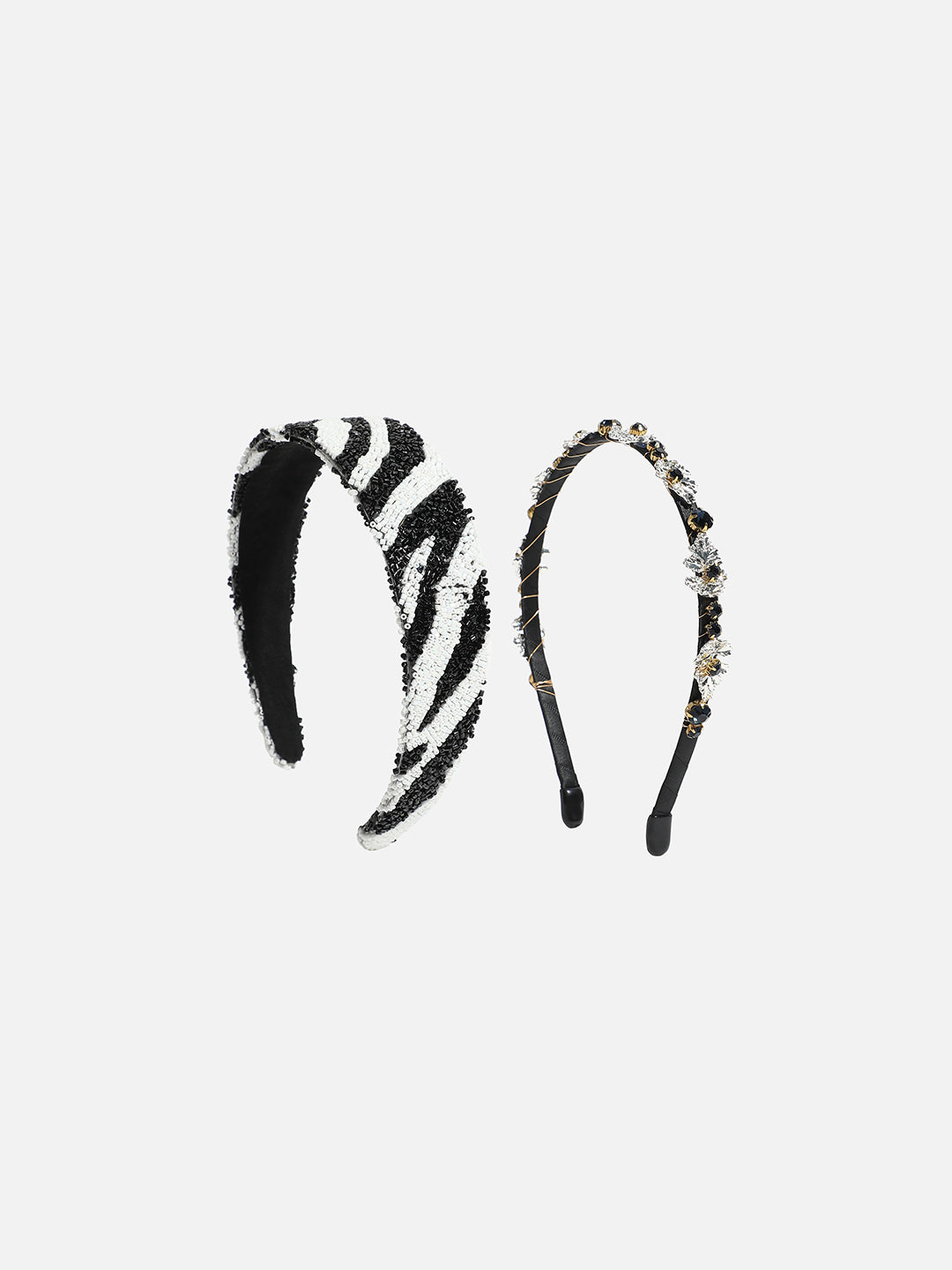 Set of 2 Embellished Hairband