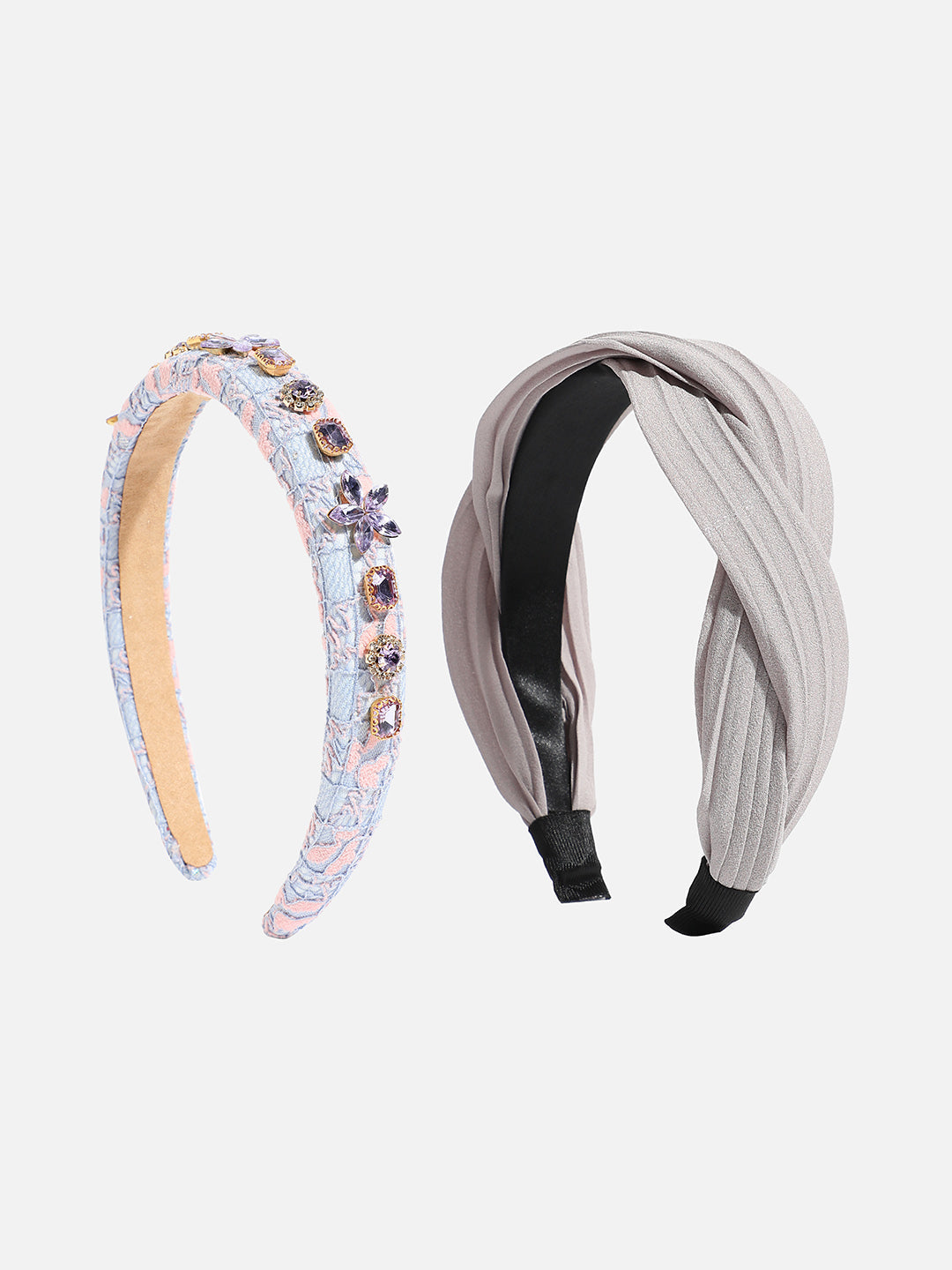 Set of 2 Embellished Hairband