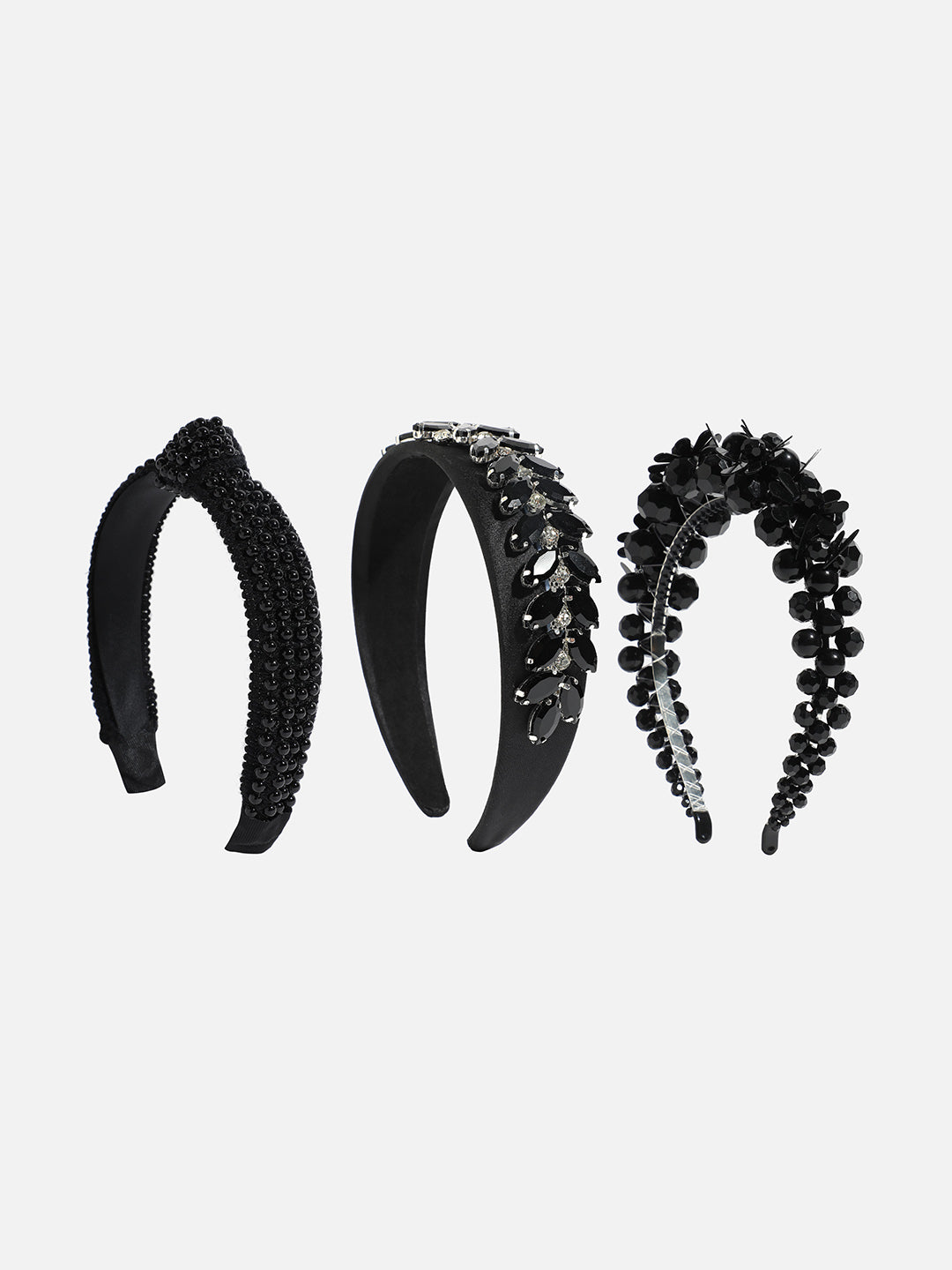 Charming Charisma Set of 3 Embellished Hairband